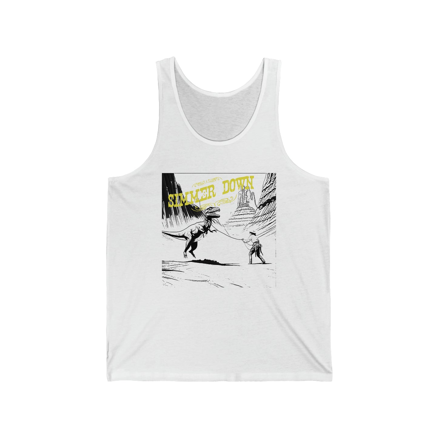 Simmer Down Unisex Jersey Tank