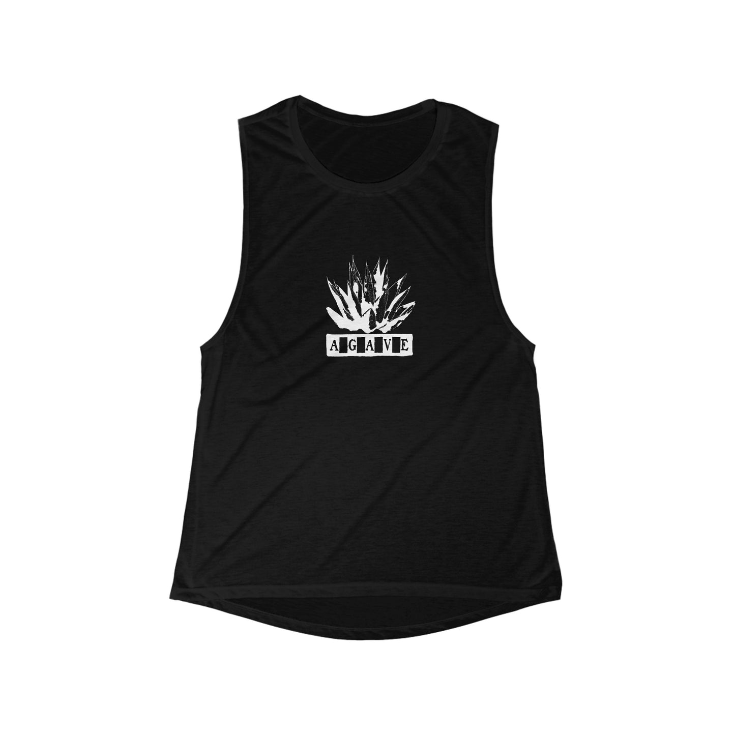 AGAVE Women's Flowy Scoop Muscle Tank
