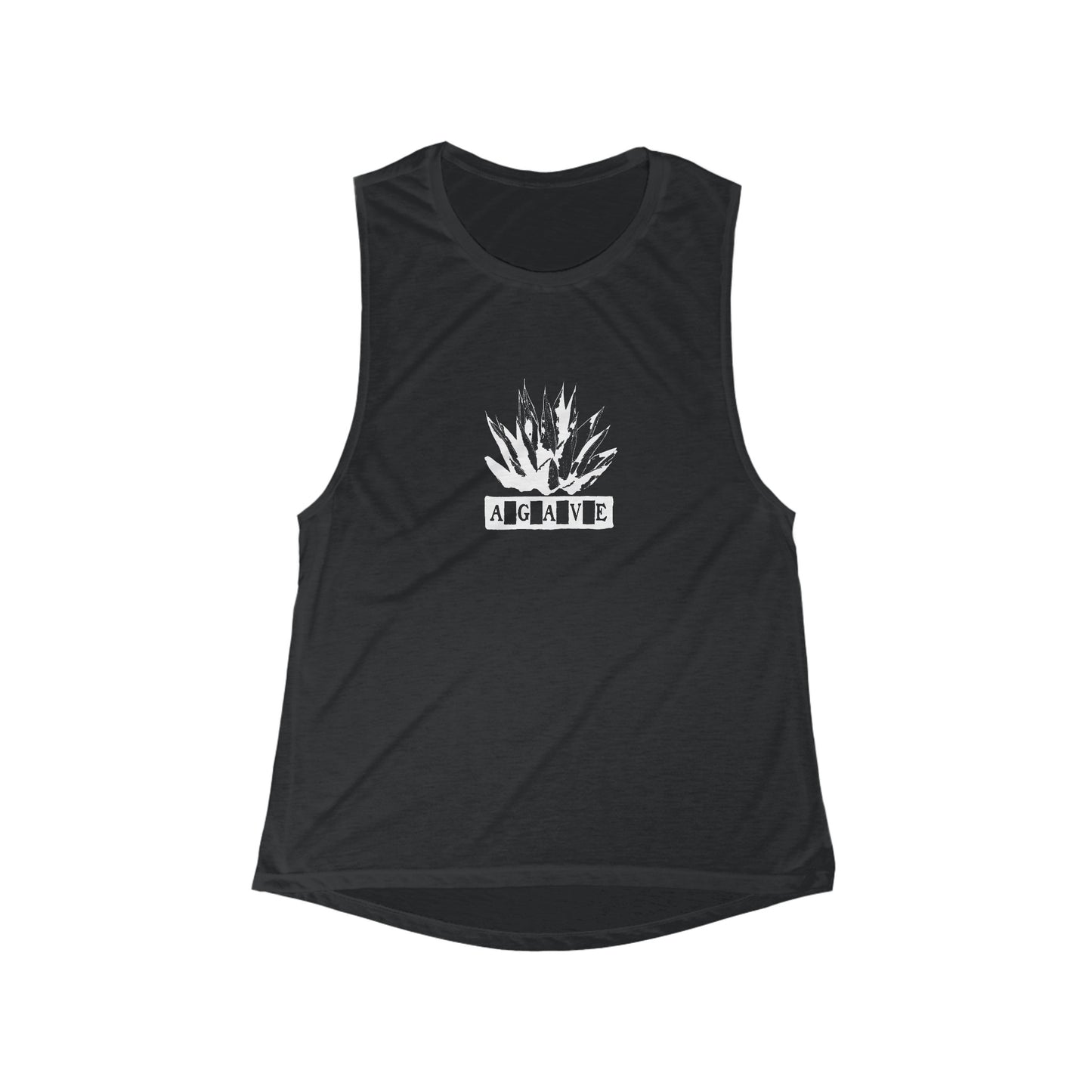 AGAVE Women's Flowy Scoop Muscle Tank