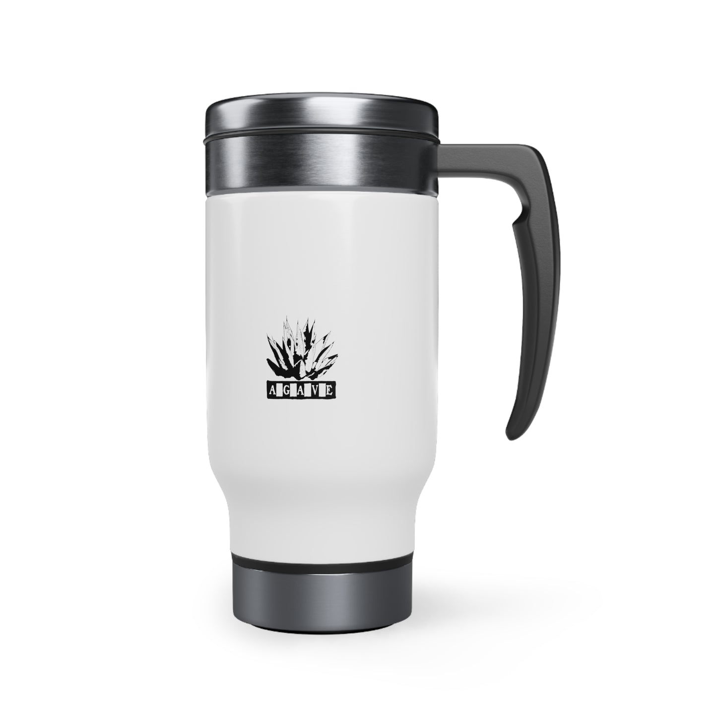 Simmer Down Stainless Steel Travel Mug with Handle, 14oz