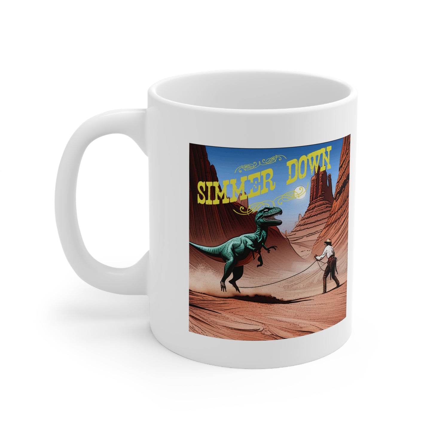 Simmer Down Ceramic Mug 11oz
