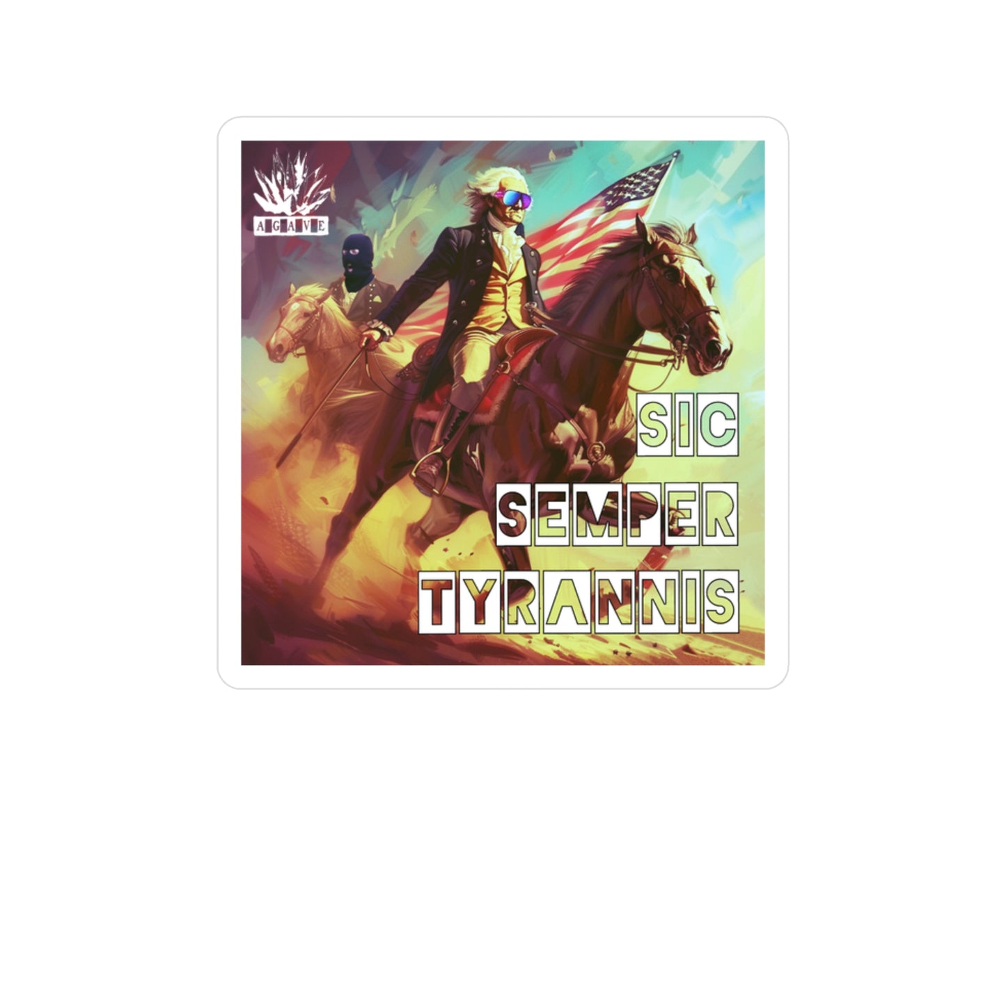 Sic Semper Tyrannis Vinyl Decals