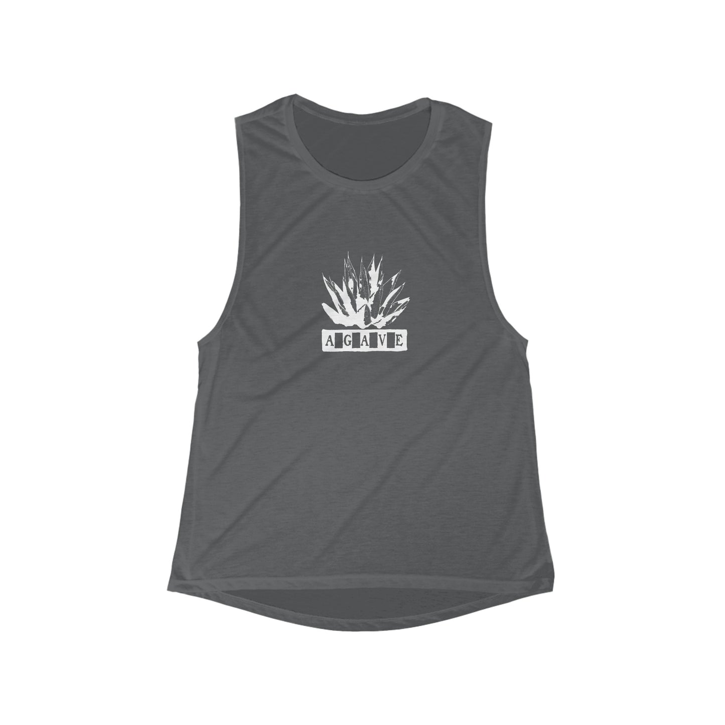 AGAVE Women's Flowy Scoop Muscle Tank