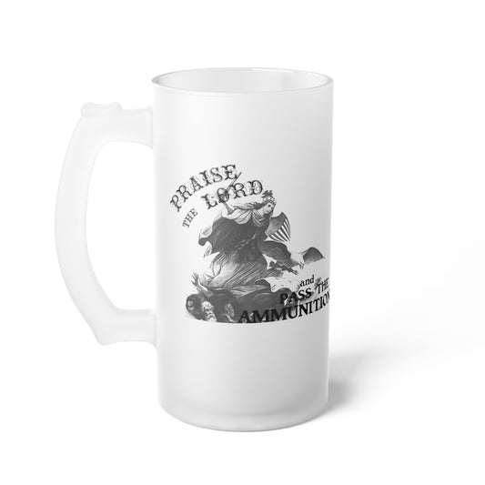 Frosted Holy Glass Beer Mug