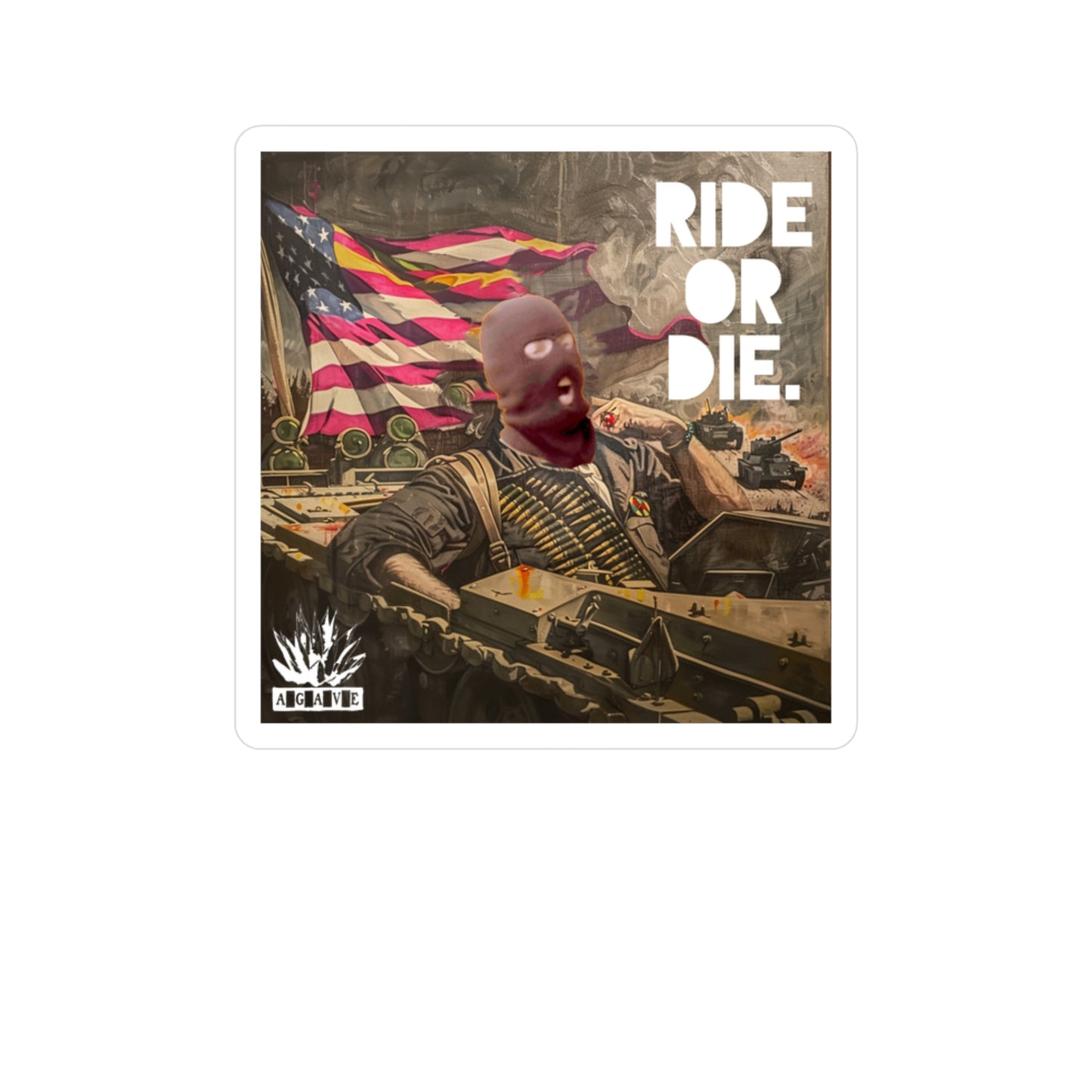 Ride or Die Vinyl Decals