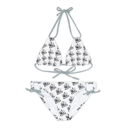 Strappy Bikini Set (AOP)