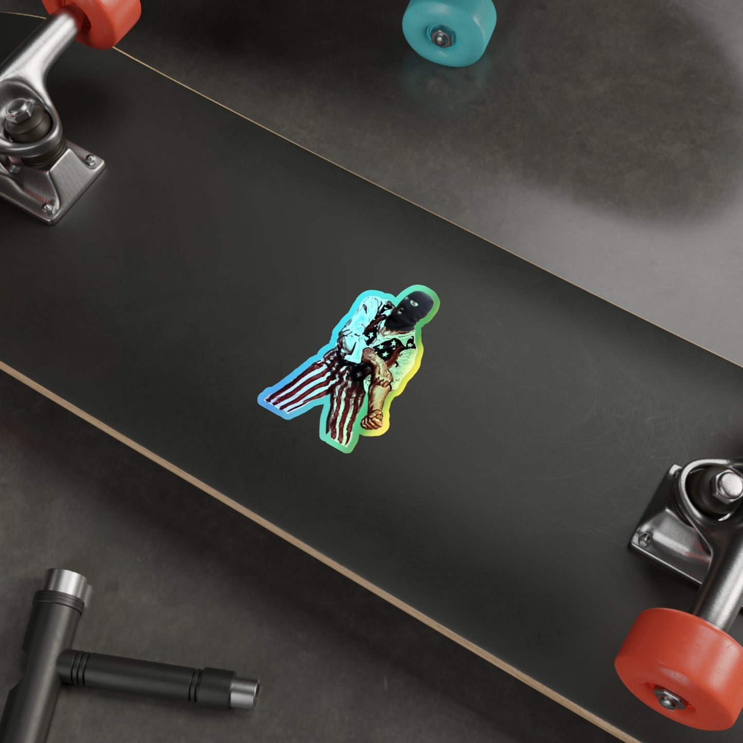 Holographic Uncle Goober Die-cut Stickers