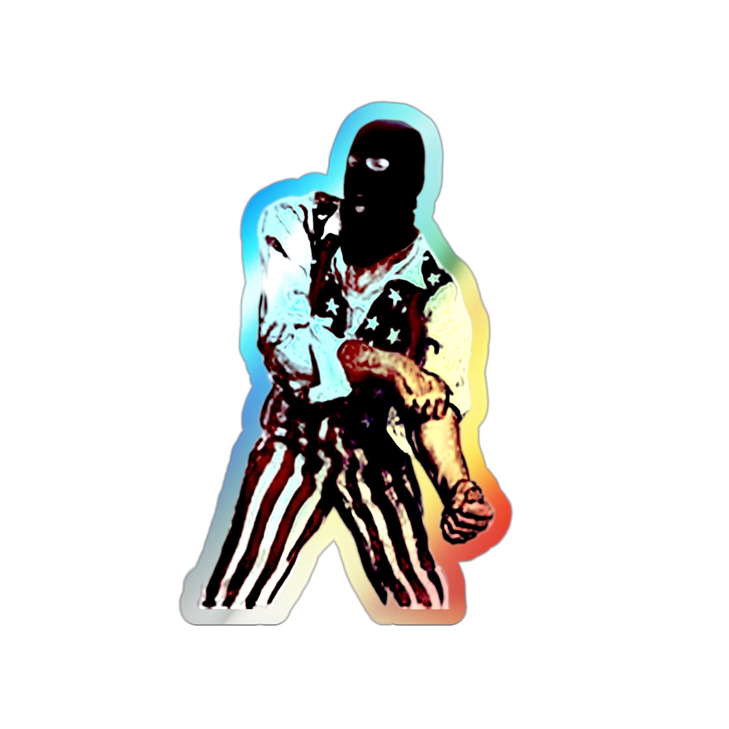 Holographic Uncle Goober Die-cut Stickers