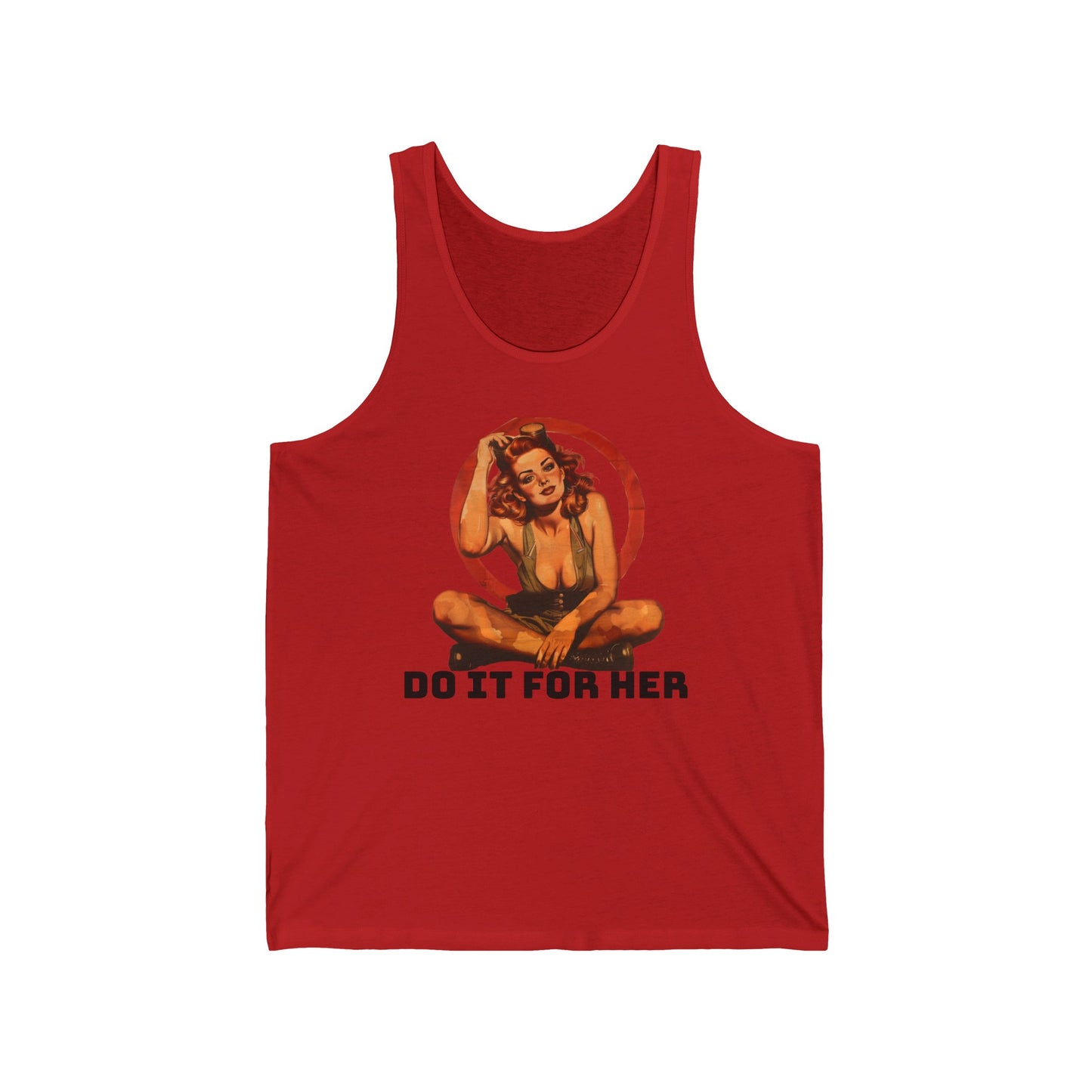 Do It For Her Unisex Jersey Tank